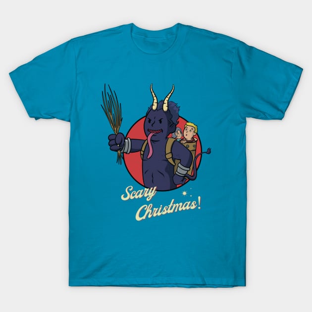 Krampus Boy T-Shirt by Tosky